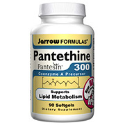 Pantethine ( Coenzyme A Precursor ) 300 mg 90 softgels, Jarrow Formulas