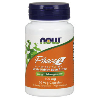 Phase 2 500mg Vegetarian 60 Vcaps, NOW Foods