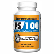 PS-100, Phosphatidylserine 100 mg 60 softgels, Jarrow Formulas