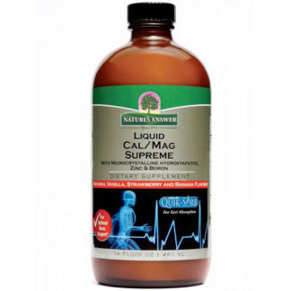 Liquid Cal/Mag Supreme, Calcium & Magnesium, 16 oz, Nature's Answer