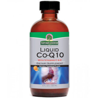 Liquid CoQ10 - Natural Tangerine Flavor, 4 oz, Nature's Answer