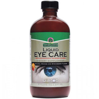 Liquid Eye Care - Natural Orange Strawberry Flavor, 8 oz, Nature's Answer
