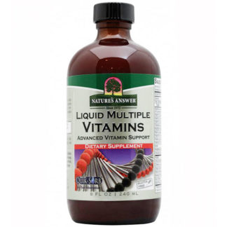 Liquid Multiple Vitamins - Natural Tangerine Flavor, 8 oz, Nature's Answer