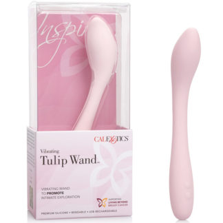 Inspire Vibrating Tulip Wand, Bendable Vibrator, California Exotic Novelties