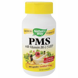 PMS with 5-HTP & Vitamin B-6 100 caps from Nature's Way