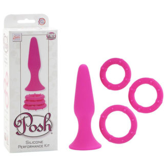 Posh Silicone Performance Kit, Pink, California Exotic Novelties