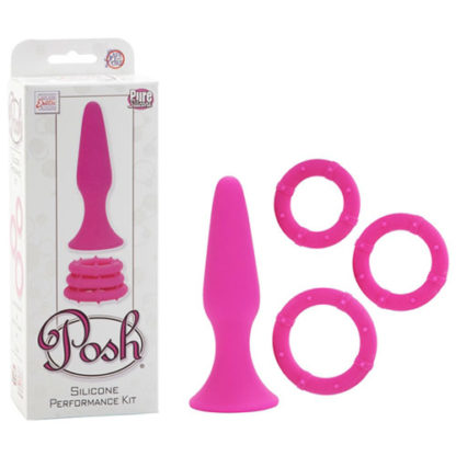 Posh Silicone Performance Kit, Pink, California Exotic Novelties