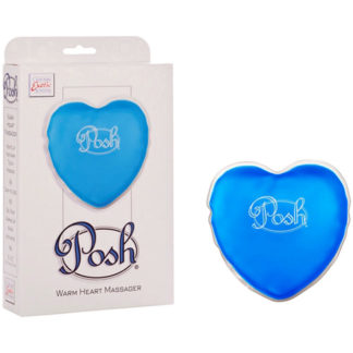 Posh Warm Heart Massager, Blue, California Exotic Novelties