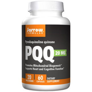 PQQ (Pyrroloquinoline Quinone) 20 mg, Value Size, 60 Capsules, Jarrow Formulas