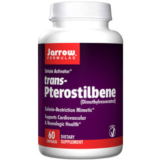 Pterostilbene 50 mg (Trans-Pterostilbene), 60 Vegetarian Capsules, Jarrow Formulas