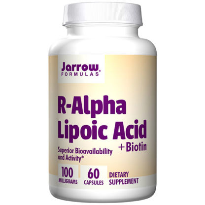 R-Alpha Lipoic Acid + Biotin, 60 Capsules, Jarrow Formulas
