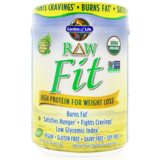 RAW Fit, High Protein Powder for Weight Loss, 451 g (10 Servings), Garden of Life