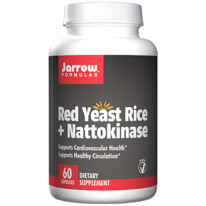 Red Yeast Rice + Nattokinase, 60 Capsules, Jarrow Formulas