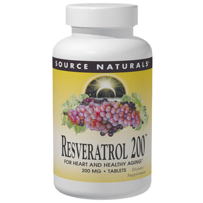 Resveratrol 200 mg, 60 Tablets, Source Naturals