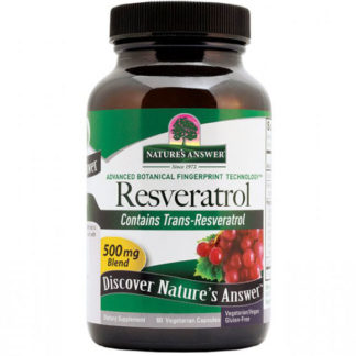 Resveratrol 250 mg, 60 Vegetarian Capsules, Nature's Answer