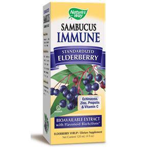 Sambucus Immune System Syrup, 4 oz, Nature's Way