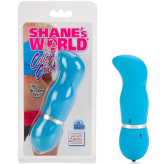 Shane's World College Crush Vibrator, Blue, California Exotic Novelties