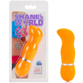 Shane's World College Crush Vibrator, Orange, California Exotic Novelties
