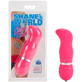 Shane's World College Crush Vibrator, Pink, California Exotic Novelties