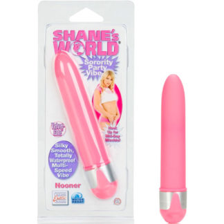 Shane's World Sorority Party Vibe, Nooner, Pink, California Exotic Novelties