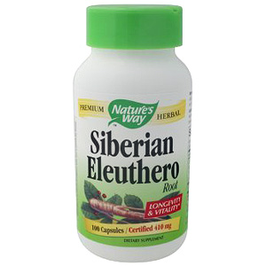 Siberian Eleuthero 410mg 180 caps from Nature's Way