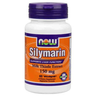 Silymarin Milk Thistle Extract 150 mg, 60 Veg Capsules, NOW Foods