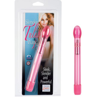 Slender Tulip Wand Vibrator - Magenta, California Exotic Novelties