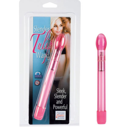 Slender Tulip Wand Vibrator - Magenta, California Exotic Novelties