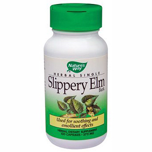 Slippery Elm Bark 370mg 100 caps from Nature's Way