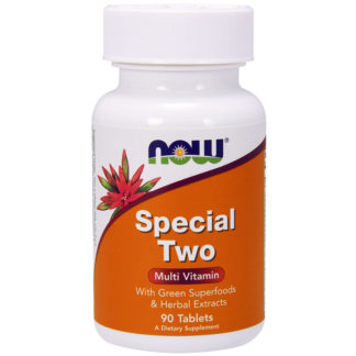 Special Two Multi Vitamin, With Green Superfoods & Herbs, 90 Tablets, NOW Foods