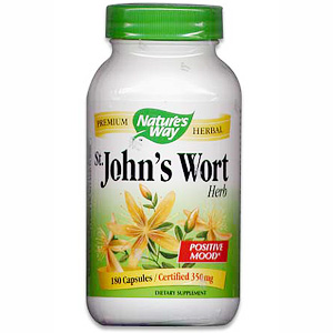 St. John's Wort Herb 350mg 180 caps from Nature's Way