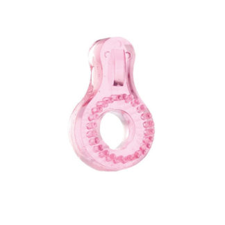 Super Stretch Stimulator Sleeve - Style A Bump Pink, Cock Ring, California Exotic Novelties