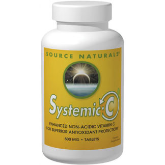 Systemic C 500 mg Tab, 240 Tablets, Source Naturals