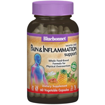 Targeted Choice Pain & Inflammation Support, Value Size, 60 Vegetable Capsules, Bluebonnet Nutrition