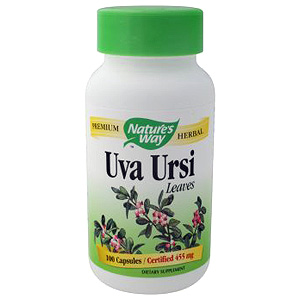 Uva Ursi Leaves 455mg 100 caps from Nature's Way