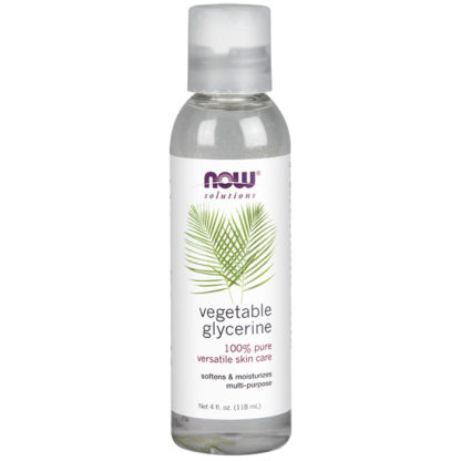 Vegetable Glycerine, Versatile Skin Care, 4 oz, NOW Foods