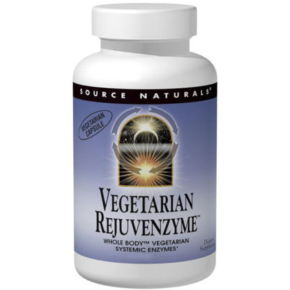 Vegetarian RejuvenZyme Caps, 180 Capsules, Source Naturals