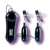 Vibrating Nipple Clamps, California Exotic Novelties
