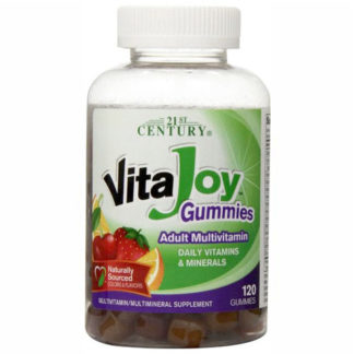VitaJoy Adult Multivitamin Gummies, Value Size, 120 Gummies, 21st Century HealthCare