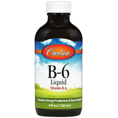 Vitamin B-6 Liquid, 4 fl oz, Carlson Labs