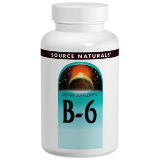 Vitamin B-6 (Vitamin B6) Pyridoxine 100mg 100 tabs from Source Naturals