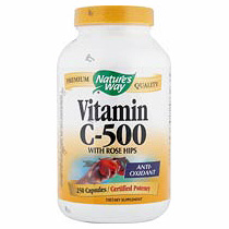 Vitamin C 500 with Rose Hips 100 caps from Nature's Way