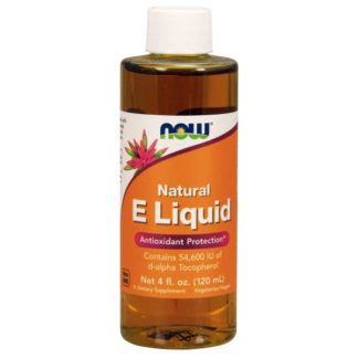 Vitamin E Liquid 54,600 IU Vegetarian 4 oz, NOW Foods