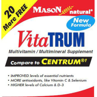 Vitatrum Complete, 150 Tablets, Mason Natural