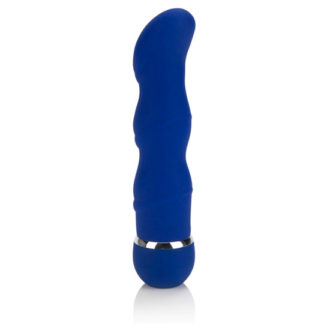7-Function Silicone Dreams Waterproof Vibrator - Blue, California Exotic Novelties