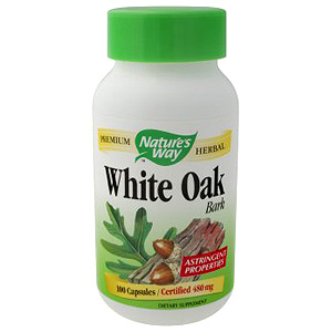 White Oak Bark 480mg 100 caps from Nature's Way
