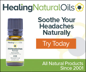 Healing Natural Oils Headaches
